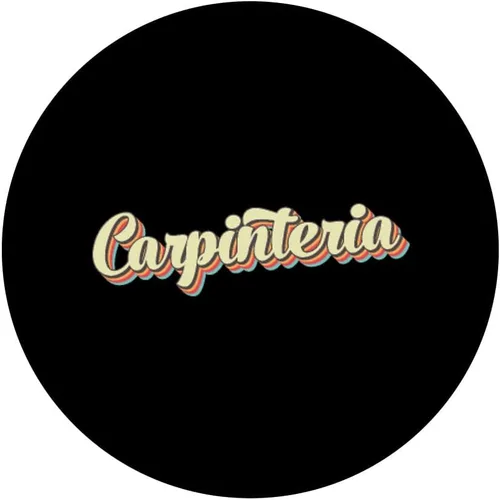 Vista 3 de Carpinteria TShirt Retro Art Baseball Font Vintage PopSockets Swappable PopGrip