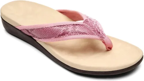 Vista 6 de QLEYO Cómodas sandalias para caminar para mujer con soporte de arco, las mejores sandalias para fascitis plantar para aliviar el dolor de pies