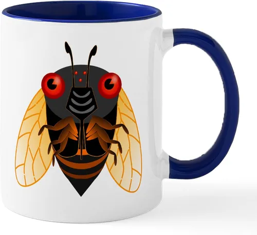 Vista 30 de CafePress Cicada Mugs - Taza de café de cerámica de 11 oz (11.0 fl oz)
