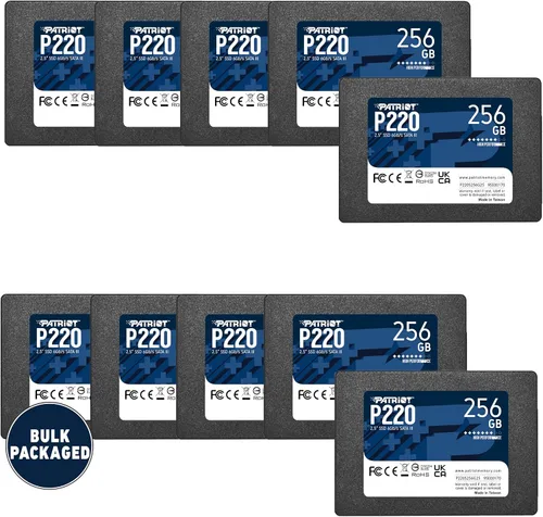 Vista 7 de Patriot Memory P220 128GB SSD interno - SATA 3 2.5" - Unidad de estado sólido - P220S128G25
