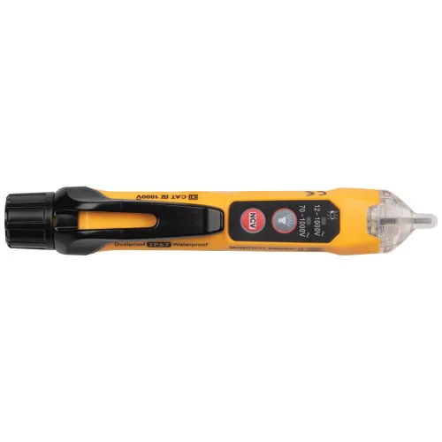 Vista 11 de Klein Tools NCVT3PKIT Kit de prueba eléctrica, probador de voltaje sin contacto de doble rango con linterna, probador de voltaje CA/CC