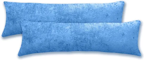 Vista 14 de Fresh Ideas Funda de almohada corporal de microfibra, 20 x 54 pulgadas, marfil, paquete de 2