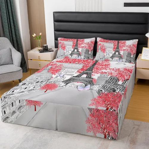 Vista 13 de Falda de cama individual de girasol, flores soleadas con esquinas divididas, faldas de cama bohemias florales amarillas, falda de cama para plantas