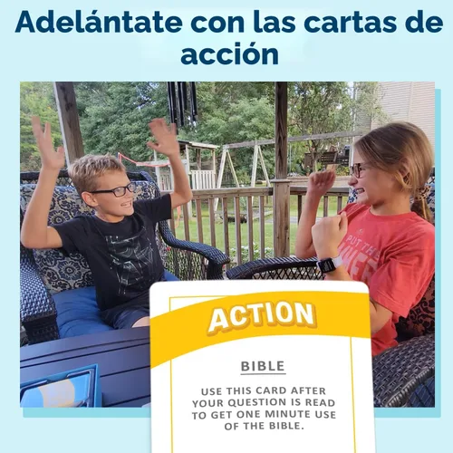 Vista 4 de SO YOU THINK YOU KNOW THE BIBLE, Un divertido juego de preguntas para familias, becas y estudio bíblico. Gran regalo cristiano