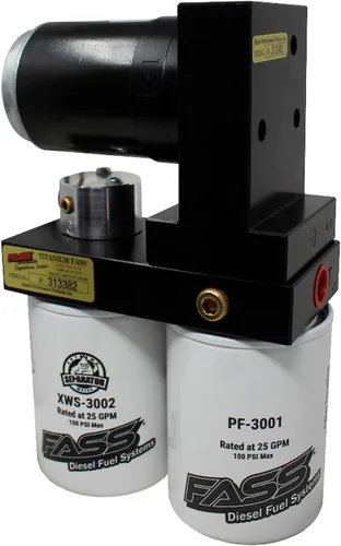 Vista 2 de Bomba de combustible diesel FASS TSD08100G Serie Titanium Signature 100GPH para Dodge Cummins 5.9L 1998.5-2004