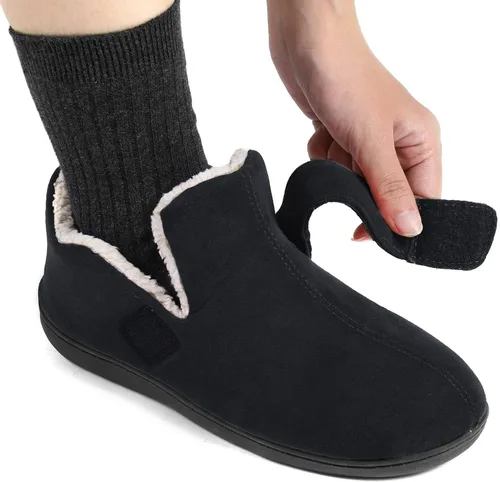 Vista 2 de Zizor Zapatos de casa ajustables Ivy para mujer para interiores y exteriores