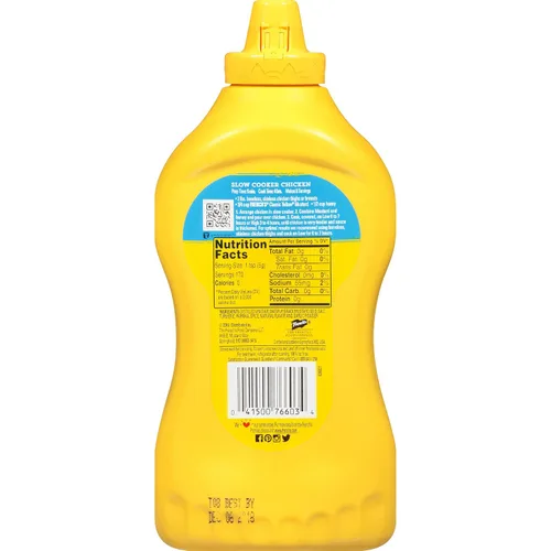 Vista 3 de French's Mostaza amarilla clásica, 30 oz