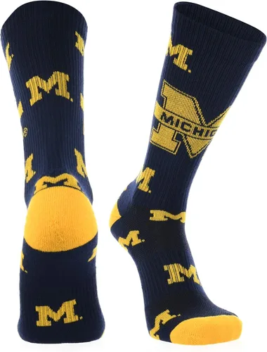 Vista 10 de TCK - Calcetines Mayhem de tripulación de longitud de pantorrilla para hombres, calcetines para día de juego