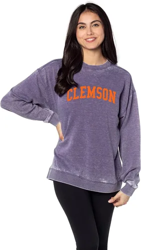 Vista 14 de chicka-d NCAA Campus Crew para mujer