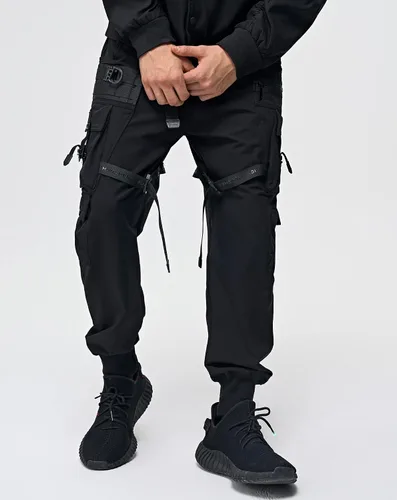 Vista 2 de Niepce Inc Pantalones cargo japoneses Streetwear Techwear para hombre