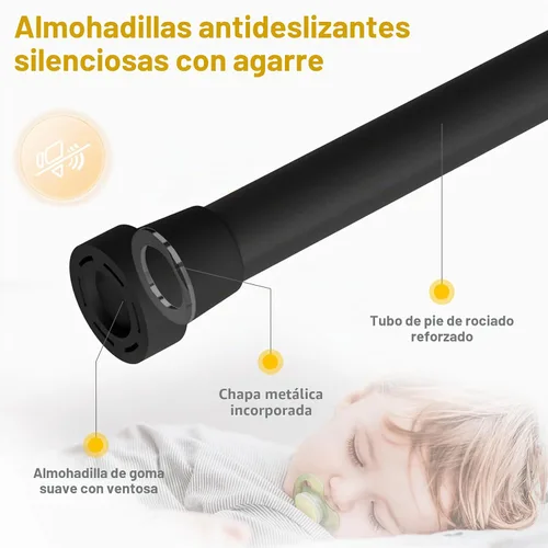 Vista 4 de CLORIS Trampolín plegable de 40 pulgadas con mango de espuma ajustable, con funda acolchada segura, el mejor regalo.