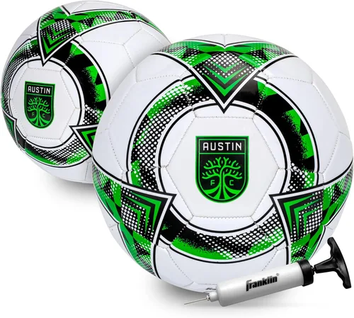 Vista 16 de Franklin Sports Pelotas de fútbol oficiales del equipo MLS - Balones de fútbol oficiales tamaño 5 - Balón de fútbol de tamaño y peso reglamentario
