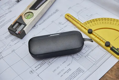 Vista 5 de Bose SoundLink Flex - Altavoz portátil Bluetooth inalámbrico, impermeable, para viajes al aire libre, color negro (renovado)