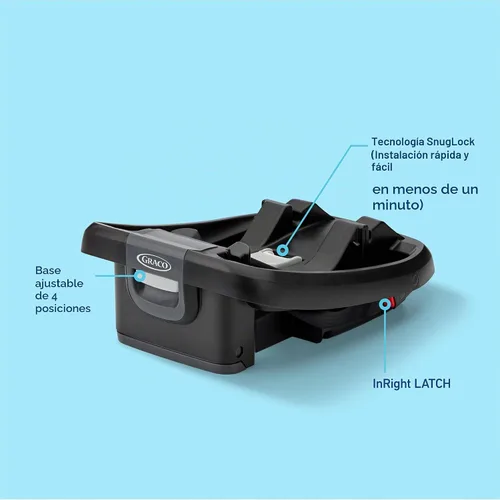 Vista 4 de Graco® Base de asiento de coche infantil Gomax