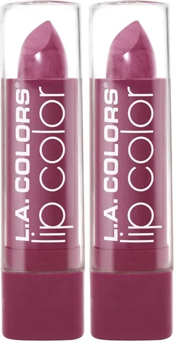 Vista 6 de L.A. COLORS Color de labios rico en humedad, rojo baya CML530
