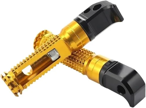 Vista 7 de Motorcycle Foot Pegs Rest Motorcycle Passenger Pedal Rear Footrest Foot Peg for MT 07 09 for Tracer 700 900 XSR 03 10 FZ 8 6 FZ1 YZF R3