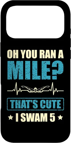 Vista 22 de Funny Swimmer I Swam 5 Hilarious Swimming Case for iPhone 16