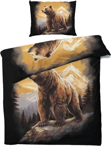 Vista 16 de Funda de edredón abstracta tamaño individual Juego de ropa de cama de arte colorido 2 piezas Funda de edredón con patrón de microfibra suave