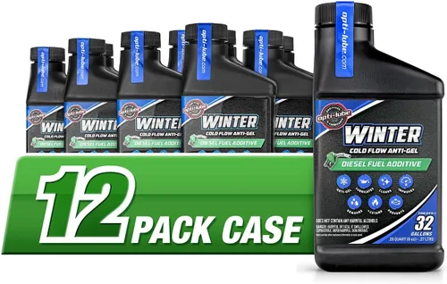 Vista 7 de Opti-Lube Fórmula de invierno Aditivo para combustible diesel anti-gel: botellas de 8 onzas (paquete de 6)
