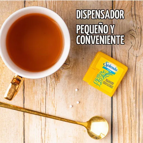 Vista 4 de SPLENDA Edulcorante sin calorías, mini tabletas solubles, 200