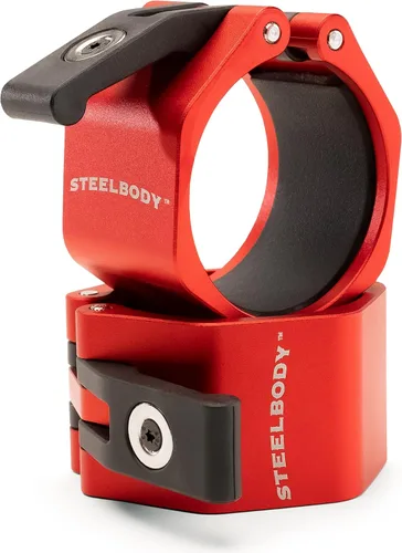Vista 7 de Steelbody Collares de mandíbula con bloqueo de barra olímpica