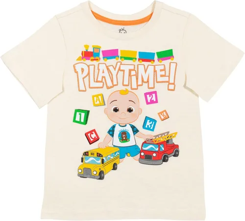 Vista 3 de CoComelon Nico Nina Cody Baby - Paquete de 2 camisetas para bebés a niños pequeños