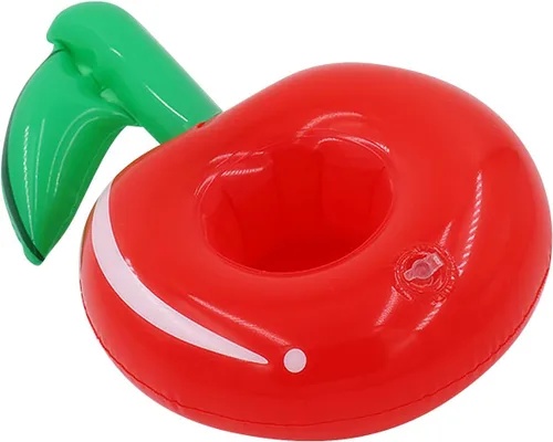 Vista 8 de Soportes de bebidas flotantes para piscina, inflables para bebidas, posavasos con mini bomba de aire