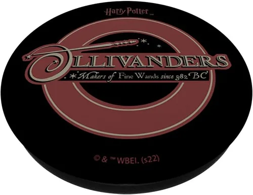 Vista 2 de Harry Potter Ollivander Makers of Fine Wants desde 382 BC PopSockets intercambiables PopGrip