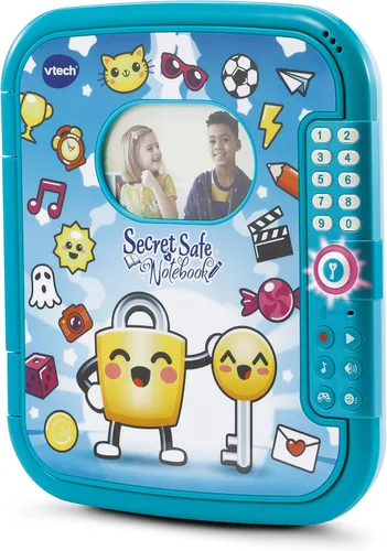 Vista 8 de VTech Pink Secret Safe - Diario secreto para niñas, juguete educativo con juegos, conexión MP3 y más, regalos para niñas de 5, 6, 7 años