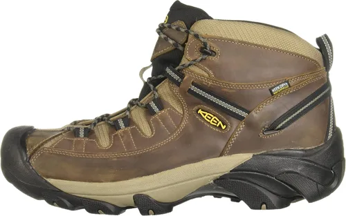 Vista 11 de KEEN Targhee II Botas de senderismo impermeables para hombre, AlcatrazFired Brick