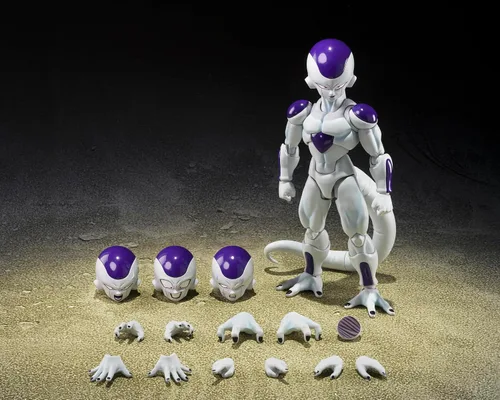 Vista 8 de TAMASHII NATIONS - Dragon Ball Z - Frieza Cuarta Forma (El Poder Sin Fondo del Universo) S.H.Figuarts Figura de acción