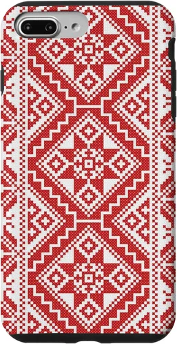Vista 12 de Funda para iPhone 17 con diseño de Thobe para mujeres árabes de Palestina