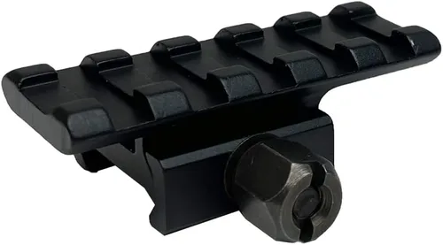Vista 3 de FSI 1"/0.83"/0.5" Montaje en elevador 5 ranuras transparente Weaver/Picatinny Rail Mount