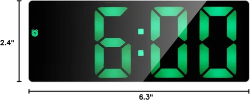 Vista 10 de Hermoso reloj electrónico USB, reloj, reloj electrónico, despertador, para el hogar multifuncional duradero