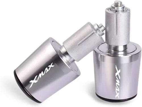 Vista 9 de Para Xmax 300 Xmax 400 Xmax 250 Xmax 125 All Year Xmax CNC Motocicleta 7/8" 22MM Agarres Manillar Bar Tapones Extremos (Color: Negro)
