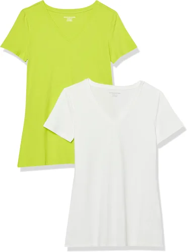 Vista 107 de Amazon Essentials Women's Regular-Fit Short-Sleeve Crewneck T-Shirt