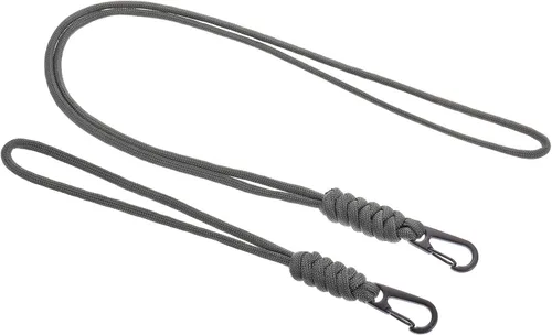 Vista 6 de PATIKIL Cordón de insignia con clip para llavero, correa de cordón para collar y cierre de metal Negro