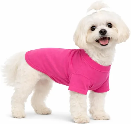 Vista 74 de Lovelonglong 2019 - Ropa para mascotas, Disfraces para Perro, Ropa Camisetas en blanco para Perros Grande Medianos Pequeños 100% Algodón 18