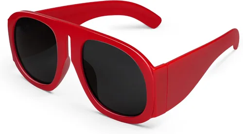 Vista 3 de VANLINKER Gafas de sol de aviador cuadradas de gran tamaño para mujeres y hombres, vintage, redondas, de los años 70, gafas de sol retro gruesas