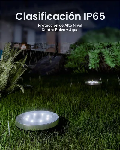 Vista 2 de Luces solares para caminos 7K