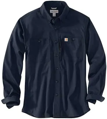 Vista 3 de Carhartt Camisa de trabajo de manga larga de lona de ajuste relajado para hombre