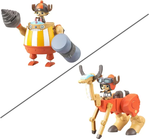 Vista 7 de Bandai Hobby - One Piece - Chopper Robo Super 2 y 3 (armadura pesada y topadora de cuernos)