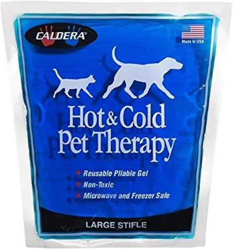 Vista 5 de Caldera Pet Therapy - Paquete de gel para hombro, grande, azul