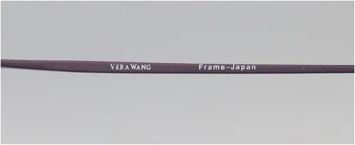 Vista 7 de Vera Wang V24 - Gafas de titanio con diseño de ojo de gato para mujer