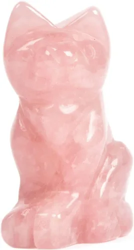 Vista 9 de Justinstones Estatua de gato guardián de piedra de sangre africana, decoración del hogar, reiki chakras curativos, cristal de escritorio, decoración