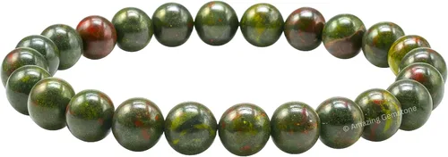 Vista 448 de Amazing Gemstone Crystal Bracelet for Women Men's Gifts - Protection Healing Crystal Bracelet - 8mm Gemstone Beaded Stretchable Bracelet Pulseras