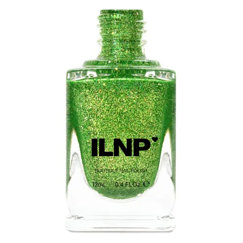 Vista 201 de ILNP 1UP - Esmalte de uñas holográfico, manicura resistente al desprendimiento, laca de uñas de larga duración, acabado suave y brillante,