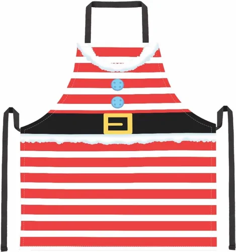 Vista 99 de Dreaweet Delantal de cocina unisex con cuello ajustable de Navidad