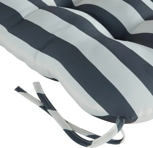 Vista 104 de Greendale Home Fashions Juego de 2 cojines de asiento y respaldo para exteriores, diseño Adobe Stripe 2