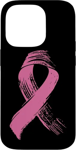 Vista 17 de iPhone 16 Cinta Rosa Cáncer de Mama - Estuche de Concientización sobre el Cáncer de Mama